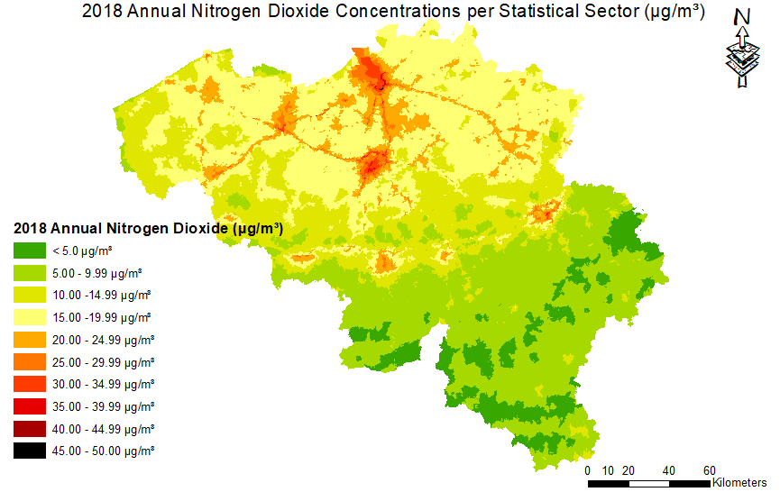 The importance and availability of data on environmental stressors in Belgium